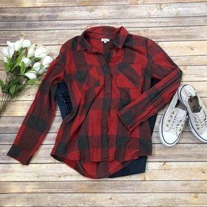 Splendid Flannel Top